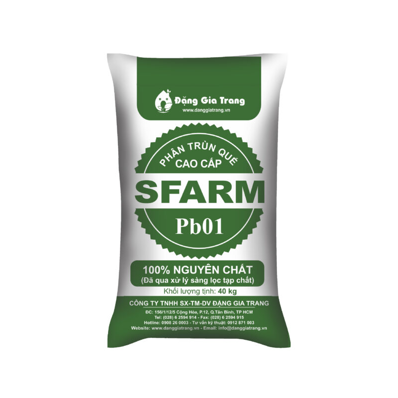 Phân Trùn Quế Cao Cấp Sfarm Pb01